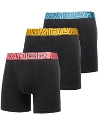 Under Armour - Solid Performance Cotton Briefs (Set Of Three) - Lyst
