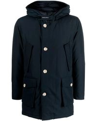 Woolrich - Cotton Blend Down-Filled Parka - Lyst