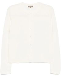 N.Peal Cashmere - Cárdigan Hallie con cuello redondo - Lyst