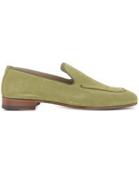 Manolo Blahnik - Truro Suede Loafers - Lyst