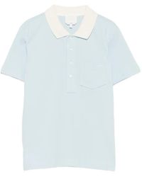 A.P.C. - Half-Button Polo Top - Lyst