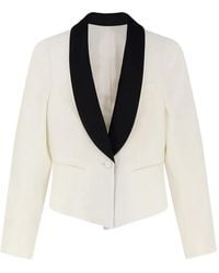 McQueen - Blazer À Col Châle - Lyst