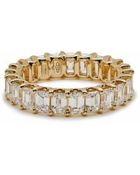 Jewels Aficionado - 18Kt Gelbgoldring Mit Diamanten - Lyst