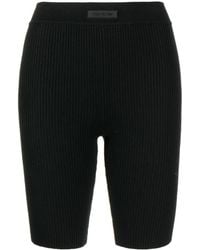Fear Of God - Logo-Patch Ribbed Biker Shorts - Lyst