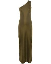 Saint Laurent - One-Shoulder Maxi Dress - Lyst