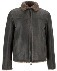 GMS-75 - Shearling-Collar Jacket - Lyst