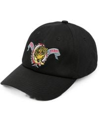 KENZO - Tiger-Embroidered Baseball Cap - Lyst