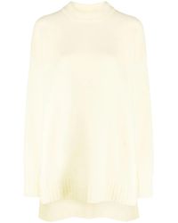 Jil Sander - Long-Sleeve Crew-Neck Wool Jumper - Lyst