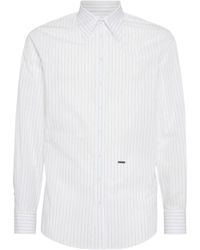 DSquared² - Camisa A Rayas Diplomáticas - Lyst