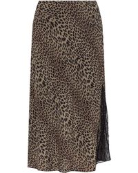 Zadig & Voltaire - レースインサート スカート - Lyst
