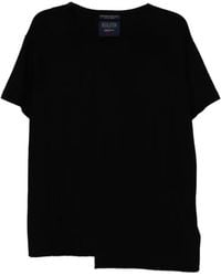 Yohji Yamamoto - Panelled Short-Sleeves T-Shirt - Lyst