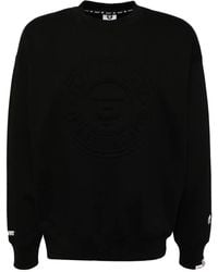 Aape By A Bathing Ape - Embossed Logo-Print Sweatshirt - Lyst