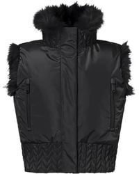 Goldbergh - Yara Reversible Faux-Fur Hooded Gilet - Lyst