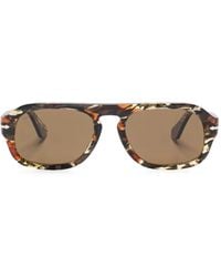 Persol - Lunettes De Soleil À Monture Effet Écaille De Tortue - Lyst