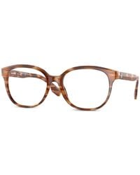 Burberry - Brille Mit Eckigem Gestell - Lyst