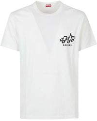 KENZO - Sounds Logo-Print T-Shirt - Lyst
