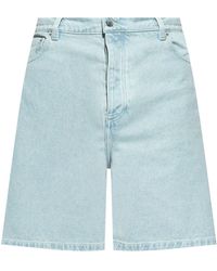 Nanushka - Novan Jeans-Shorts - Lyst