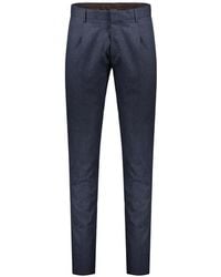 Moorer - Montale-Fsr Slim-Fit Tailored Trousers - Lyst