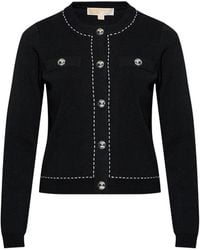 Michael Kors - Cardigan À Boutonnière - Lyst