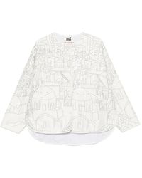 Mii - Diti Embroidered Collarless Jacket - Lyst