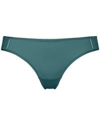 Eres - Enora Soyeuse Contrast-Stitch Briefs - Lyst