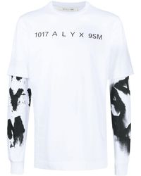 1017 ALYX 9SM - T-shirt Met Logoprint - Lyst