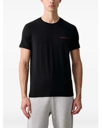 Emporio Armani - Lot De Deux T-Shirts À Logo Imprimé - Lyst
