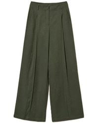 Twinset - Twill Trousers With Studs - Lyst