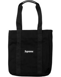 Supreme - Logo-Patch Canvas Tote Bag - Lyst