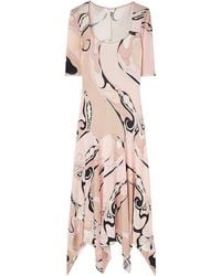 PUCCI - Orchidee-Print Dress - Lyst