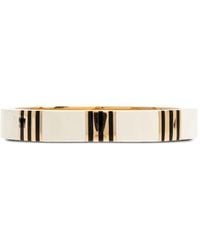 Tory Burch - T Stripe Bangle Bracelet - Lyst