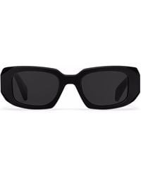 Prada - Symbole Oversized Geometric-arm Sunglasses - Lyst