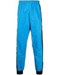 Marine Serre - Pantaloni elasticizzati con design color-block - Lyst