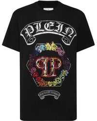 Philipp Plein - T-shirt Round Neck Ss Smile - Lyst