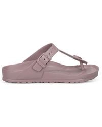 Birkenstock - Gizeh Buckle-Strap Thong Slides - Lyst