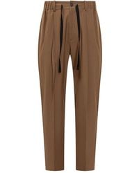 Studio Nicholson - Elasticated-Drawcord Trousers - Lyst