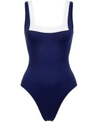 Banana Moon - Square Neck Swimsuit - Lyst