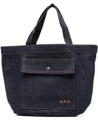 A.P.C. - Jade Tote Bag - Lyst
