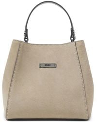 Peserico - Suede Tote Bag - Lyst