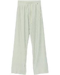 Herno - Wrinkled-Effect Trousers - Lyst