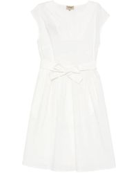Woolrich - Cotton Short Dress - Lyst