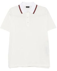 Gucci - Web-Stripe Cotton Polo Shirt - Lyst