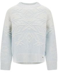 Herno - Vanisé-Inlay Snowflake-Motif Sweater - Lyst