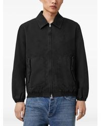 AllSaints - Holman Ramskull Zip-Up Jacket - Lyst
