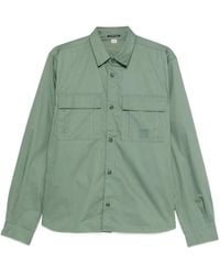 C.P. Company - Double-Pocket Cotton Shirt - Lyst