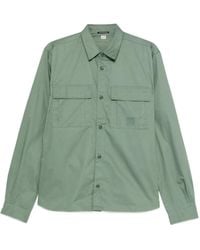 C.P. Company - Double-Pocket Cotton Shirt - Lyst