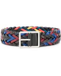 Paul Smith - Ceinture À Design Tressé - Lyst