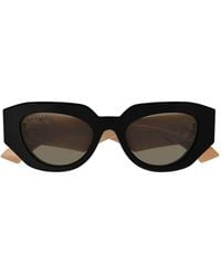 Gucci - Double G Cat-Eye Sunglasses - Lyst
