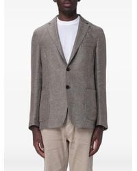 ZEGNA - Single-Breasted Blazer - Lyst