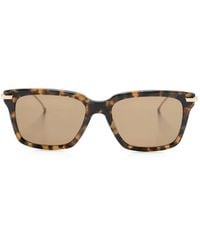 Thom Browne - Tortoiseshell Square-Frame Sunglasses - Lyst